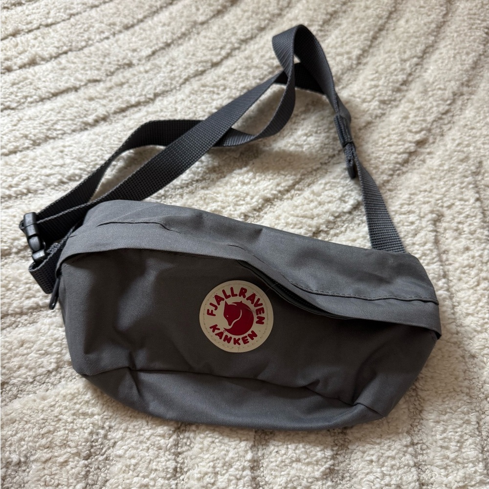 Gray Sling Bag